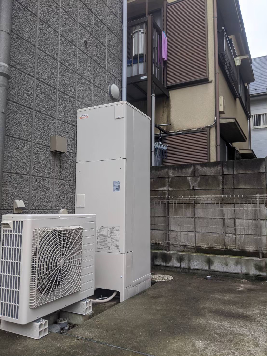 千葉県市川市市川南エコキュート交換工事K様